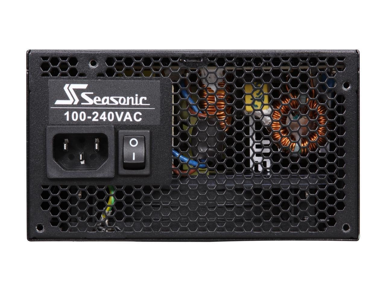 Seasonic Focus Plus Full Modular 120mm FDB Fan 10 Year Warranty Compact 140 mm Size Power Supply