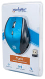 MANHATTAN CURVE WIRELESS OPTICAL MOUSE