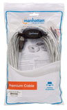 Manhattan 510424 A-Male to B-Male Hi-Speed USB Active Cable, 11-Meter
