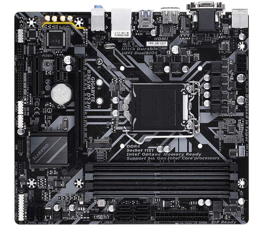 Gigabyte B365M DS3H (LGA1151/Intel/Micro ATX/USB 3.1 Gen 1 (USB3.0) Type A/DDR4/Motherboard)