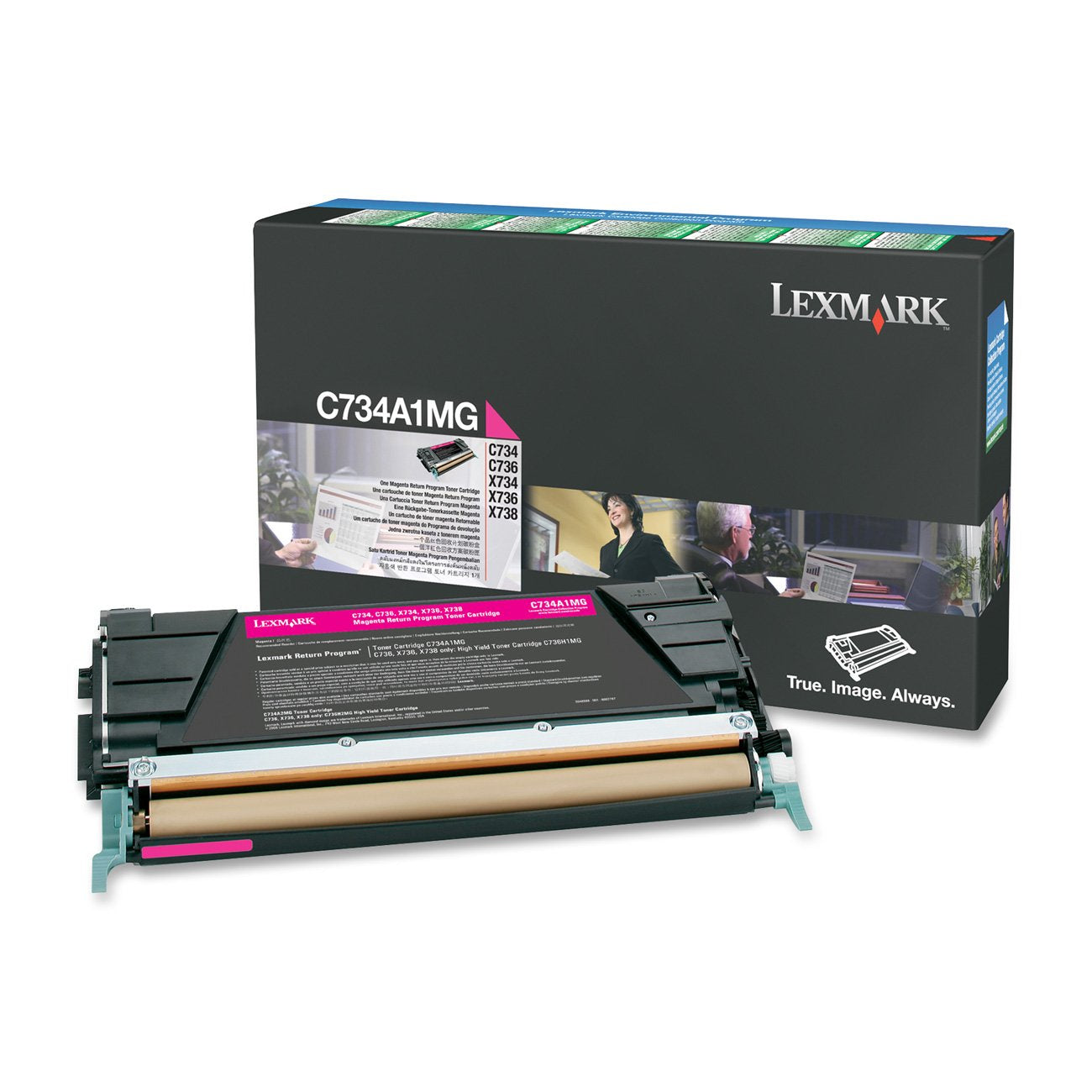 Lexmark TNR,C734 RET PRGM,MG