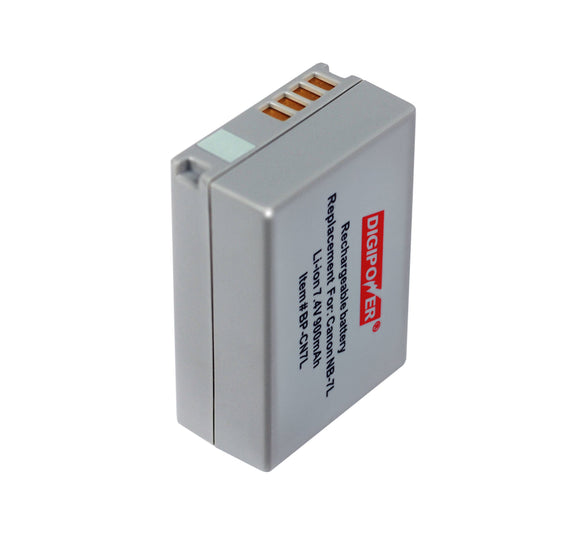 Digipower BP-CN7L Replacement Li-Ion Battery for Canon NB-7L for use with Canon G10 and G11 Digital Cameras