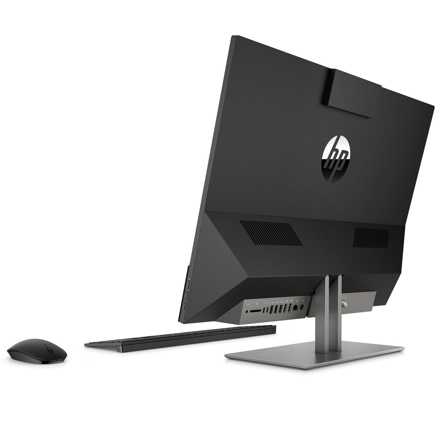 HP Pavilion 24-inch All-in-One Computer, AMD Ryzen 5 2600H, 8 GB RAM, 2 TB hard drive, Windows 10 (24-xa0020, Black) - 4NM45AA#ABA