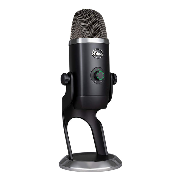 Blue Microphones Yeti x Professional Condenser USB Microphone with High-Res Metering, LED Lighting & Vo!Ce Effects for Gaming, Streaming & Podcasting On PC & Mac