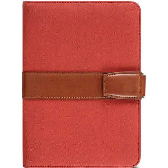 Aluratek Universal Folio Case for 7-Inch Tablets - Red (AUTC07FR)