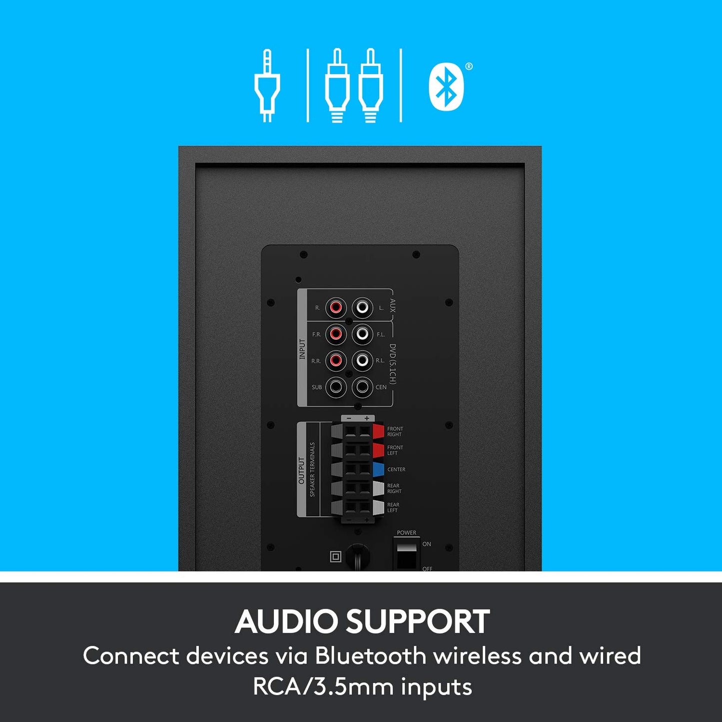 Z606 5.1 Surround Sound Speaker System with Bluetooth