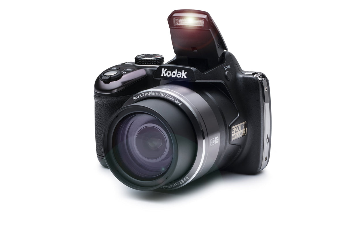 Kodak Astro Zoom AZ521-BK 16MP Waterproof Digital Camera with 52x Optical Image Stabilized Zoom and 3-Inch LCD (Black)
