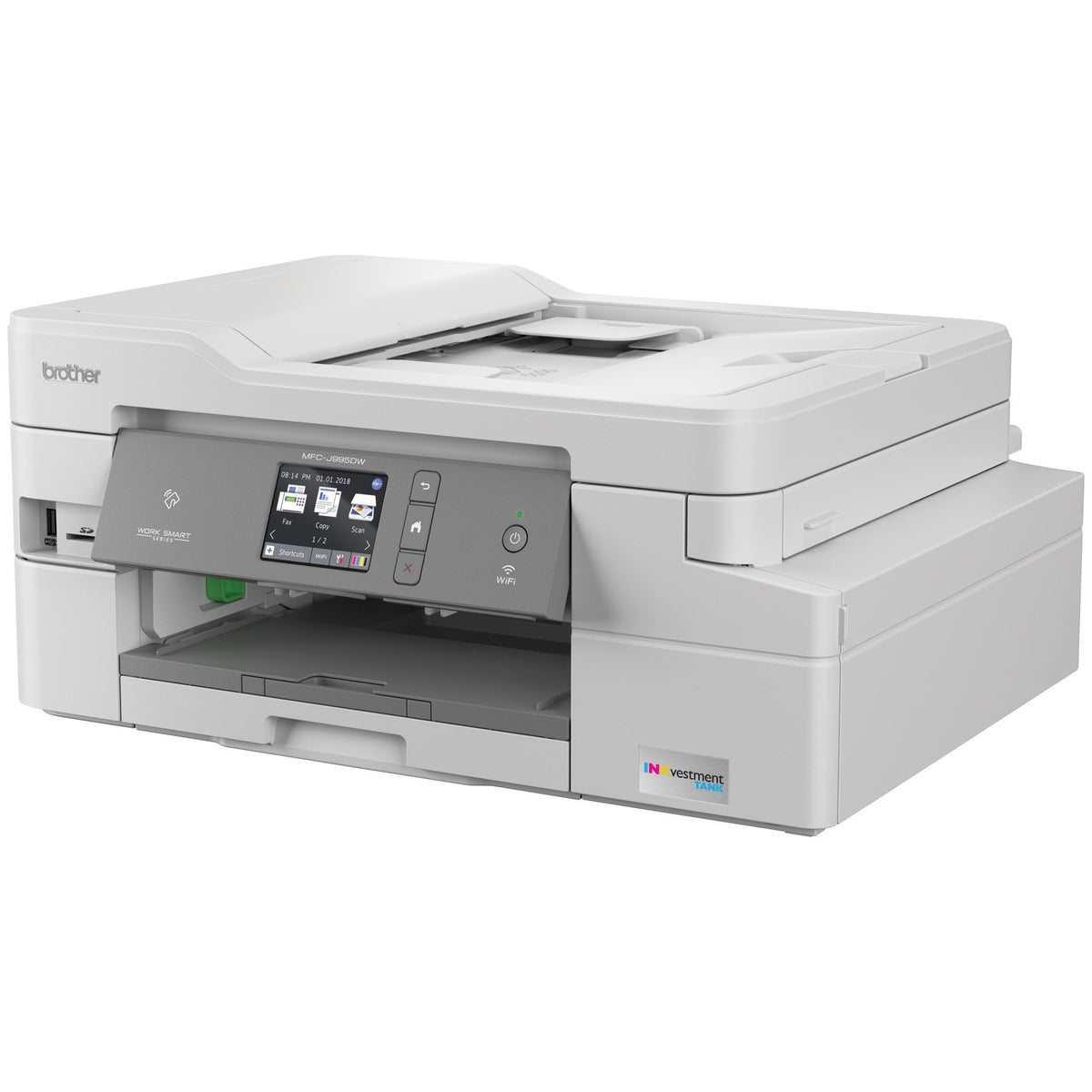 Brother MFC-J995DWXL Wireless Color Printer with Scanner, Copier & Fax
