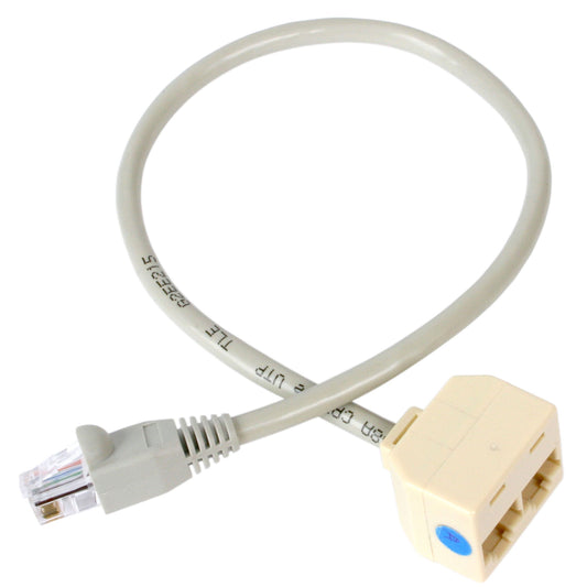 StarTech.com 2-to-1 RJ45 10/100 Mbps Splitter/Combiner - One adapter required at each end of the connection (RJ45SPLITTER)