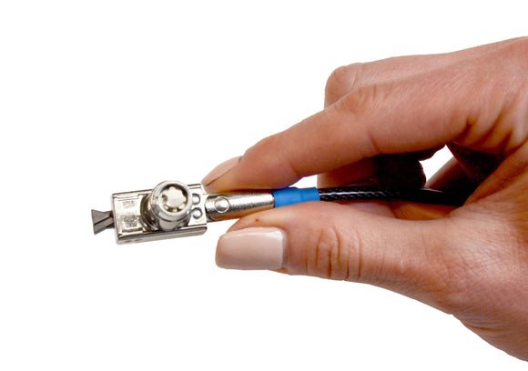 Open box Noble Locks TZ04T Compact Wedge Lock with Barrel Key for Dell Latitude Laptops