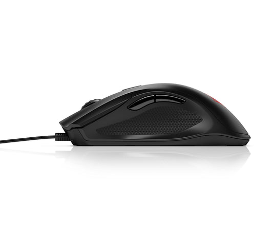 OMEN by HP Wired USB Gaming Mouse 400 -Optimized Mechanical Switches - Quick Adjust 5,000 DPI Optical Sensor - Sniper Mode - RGB LED - Customizable Buttons