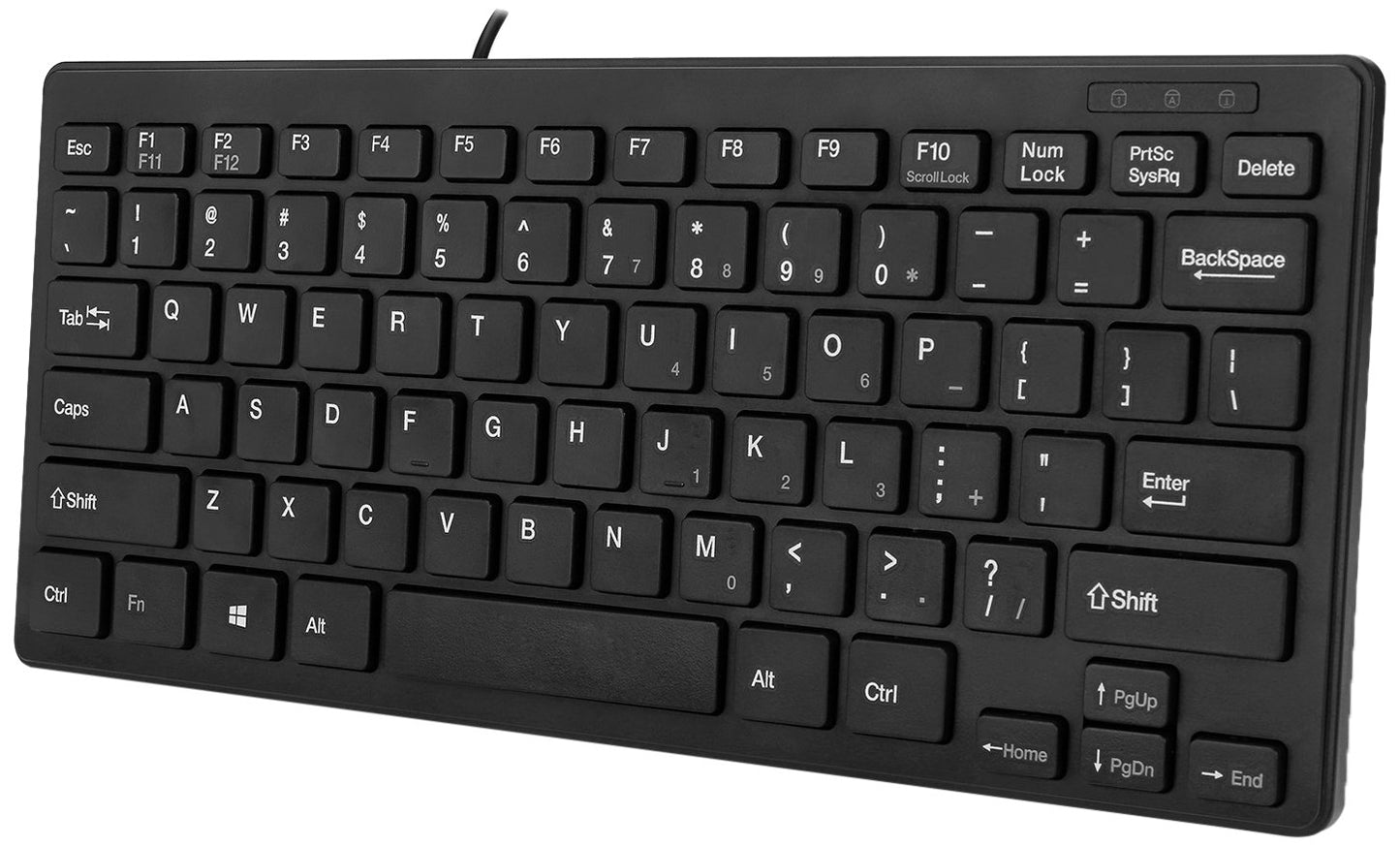 Adesso Natural Ergonomic AKB-111UB SlimTouch Mini Keyboard