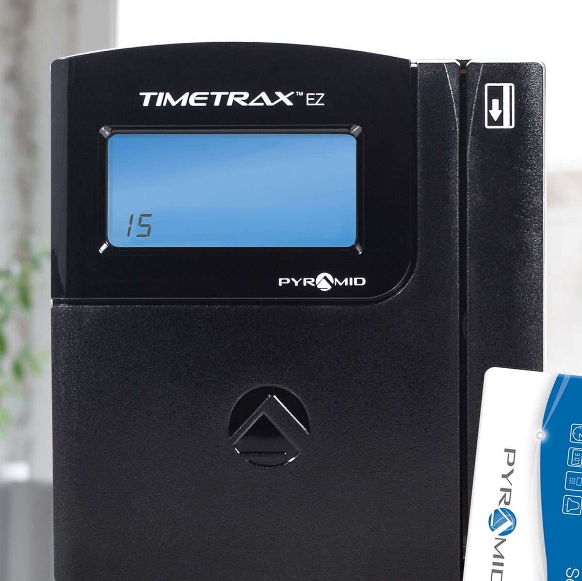 Pyramid TTEZ TimeTrax Automated Swipe Card Time Clock System with Software Download, USB Connect - Made in USA