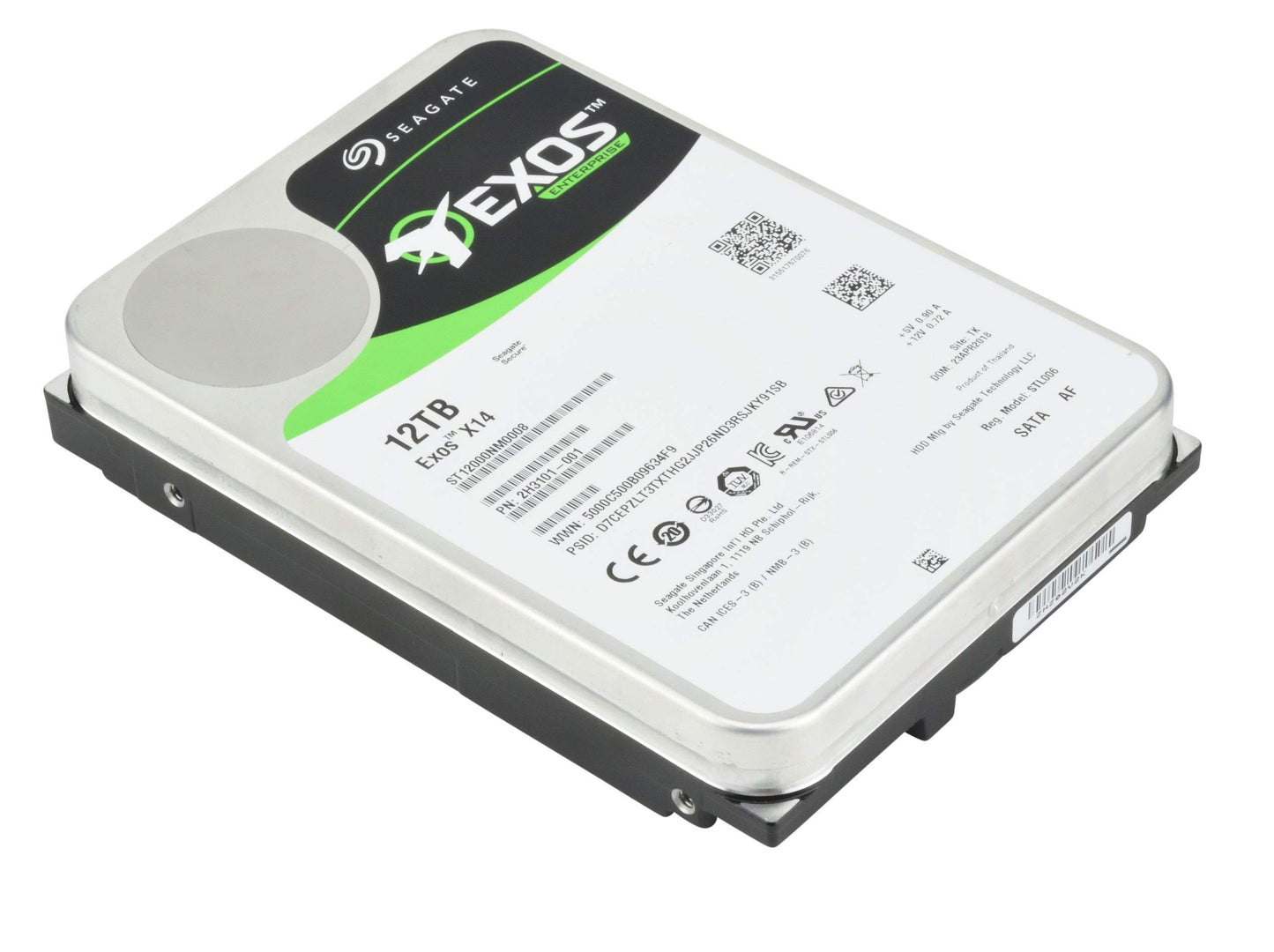 Seagate 12TB 7200RPM 256MB SATA 3.5 512E