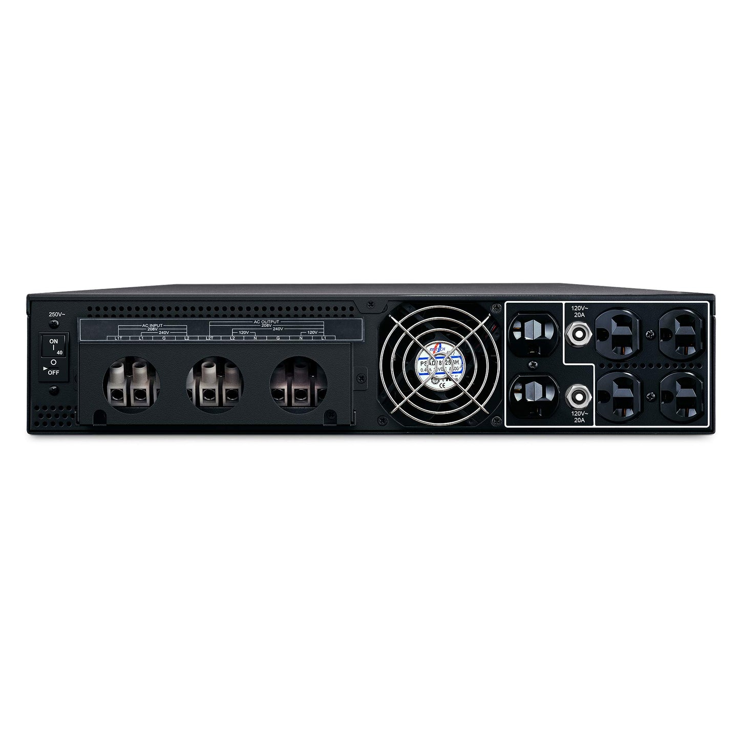 CyberPower OL10KSTF Smart App Online Step-Down Isolation Transformer, 10000 VA/10000 W, 6 Outlets, 2U Rack/Tower