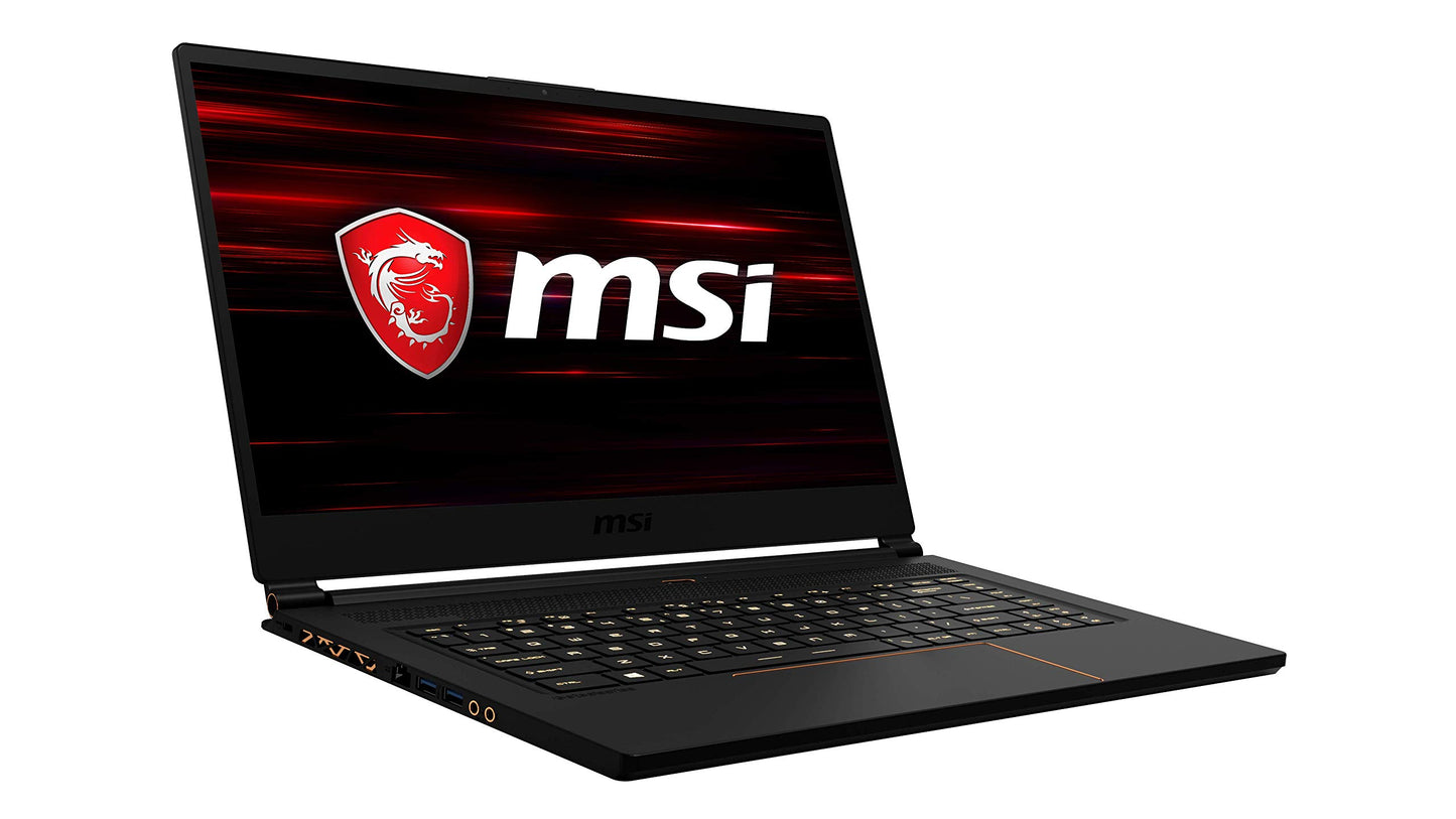 MSI GS 65 9SD-418CA Stealth Thin 15.6" 144Hz 7ms Ultra Thin and Light(Core i7-9750H GTX1660Ti 16GB 512GB SSD Win10PRO) VR Ready