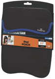 Reversible iPad Pouch - Black / Grey