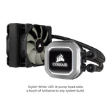 Corsair Hydro Series H75 AIO Liquid CPU Cooler, 120mm Radiator, Dual 120mm SP Series PWM Fans