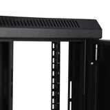 StarTech.com 6U Wall Mount Server Rack Cabinet - 2-Post Upto 15" Deep IT Network Equipment Rack Enclosure with Cable Management - 200lbs (RK616WALM)