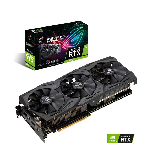 ASUS ROG Strix GeForce RTX 2060 6G GDDR6 HDMI DP 1.4 Gaming Graphics Card (ROG-STRIX-RTX-2060-6G)
