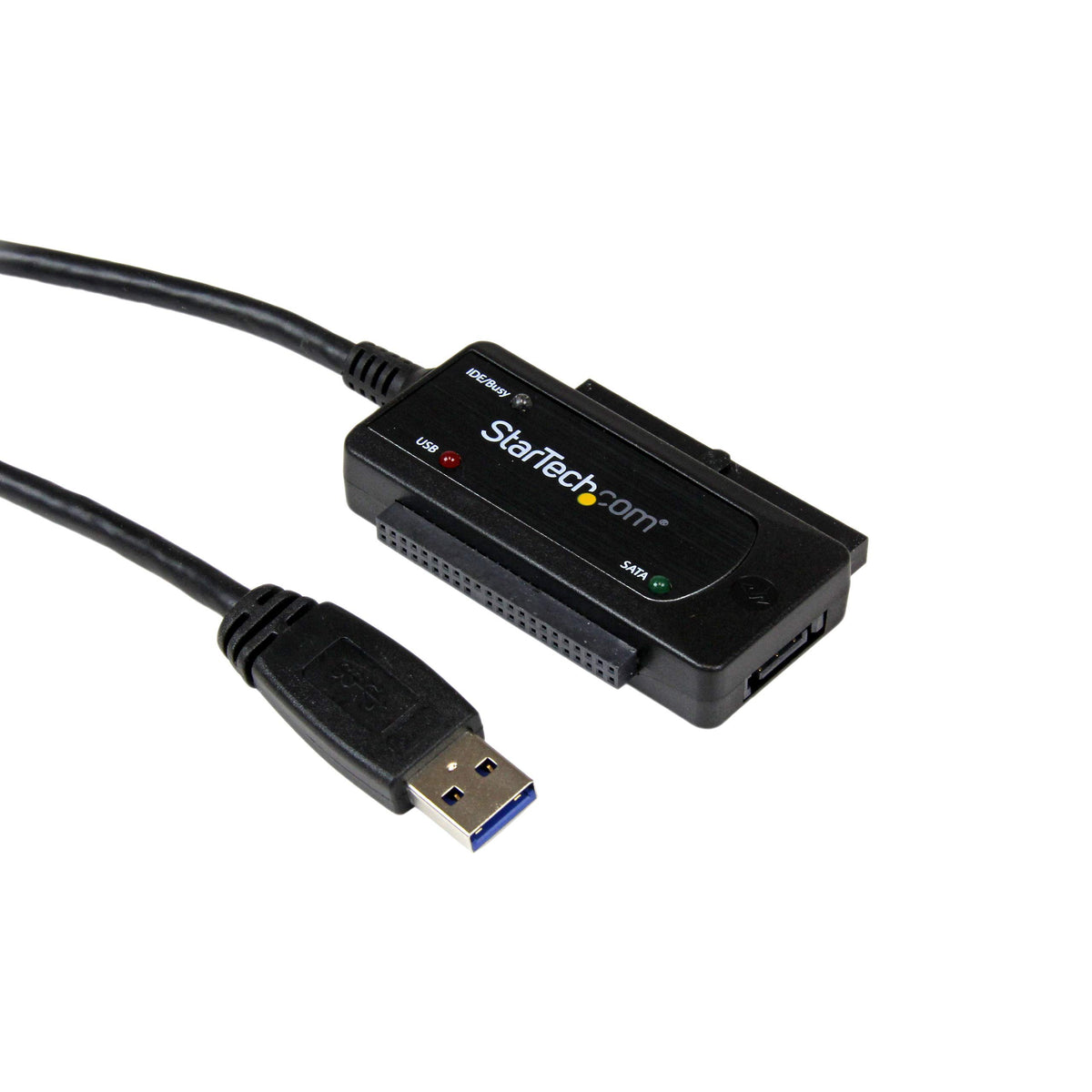 StarTech.com USB 3.0 to SATA IDE Adapter - 2.5in / 3.5in - External Hard Drive to USB Converter - Hard Drive Transfer Cable (USB3SSATAIDE)
