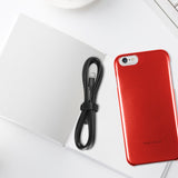 MACALLY Lightning to USB Cable, 3-Feet Black Retail Packaging