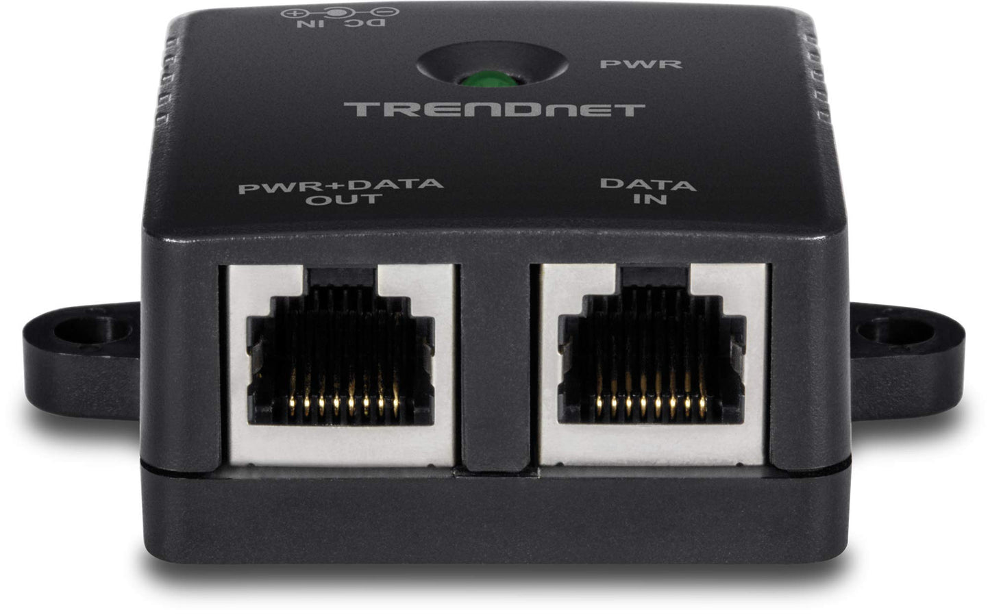 TRENDnet Gigabit Power over Ethernet (PoE) Injector, Full Duplex Gigabit Speed Supported, Network PoE Devices up to 100 M (328 Ft.), 15.4 Watts, Auto-MDIX In/Out, Plug & Play, TPE-113GI