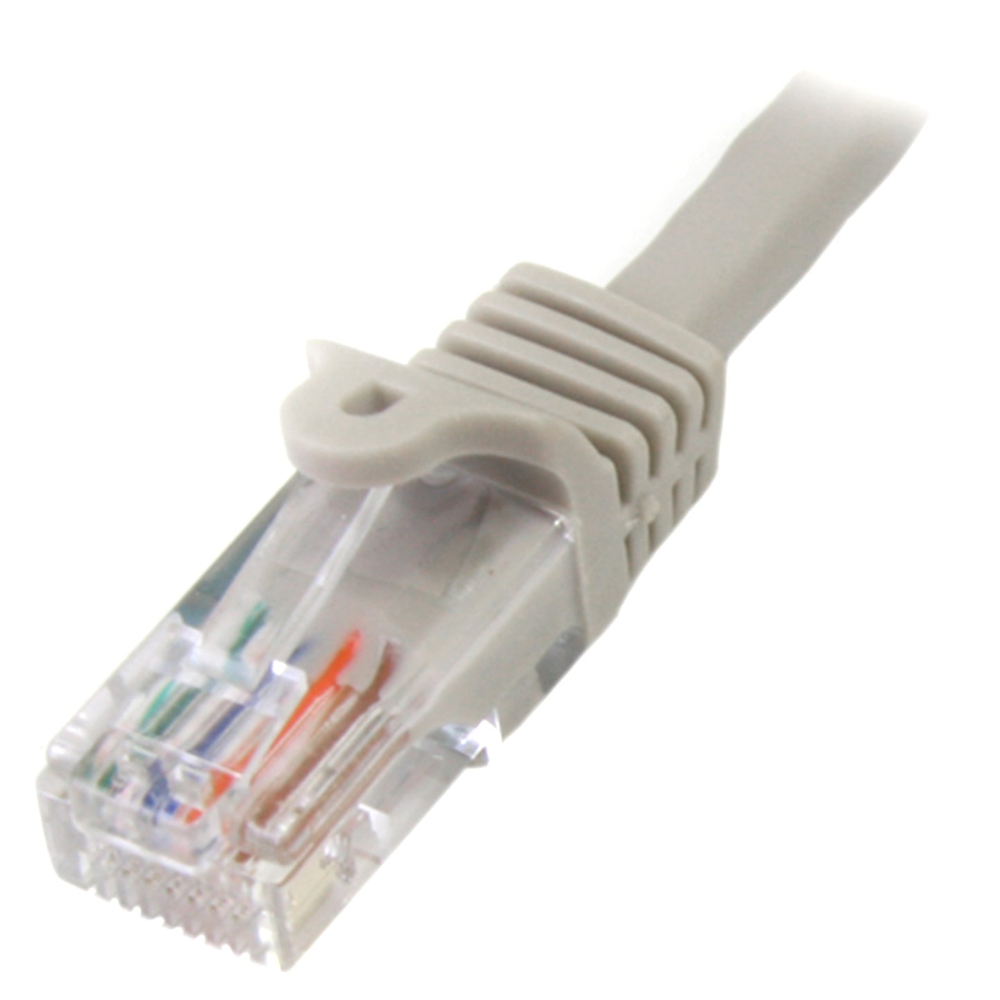 StarTech.com 45PATCH6GR Gray Snagless RJ45 UTP Cat 5e Patch Cable, 6-Feet
