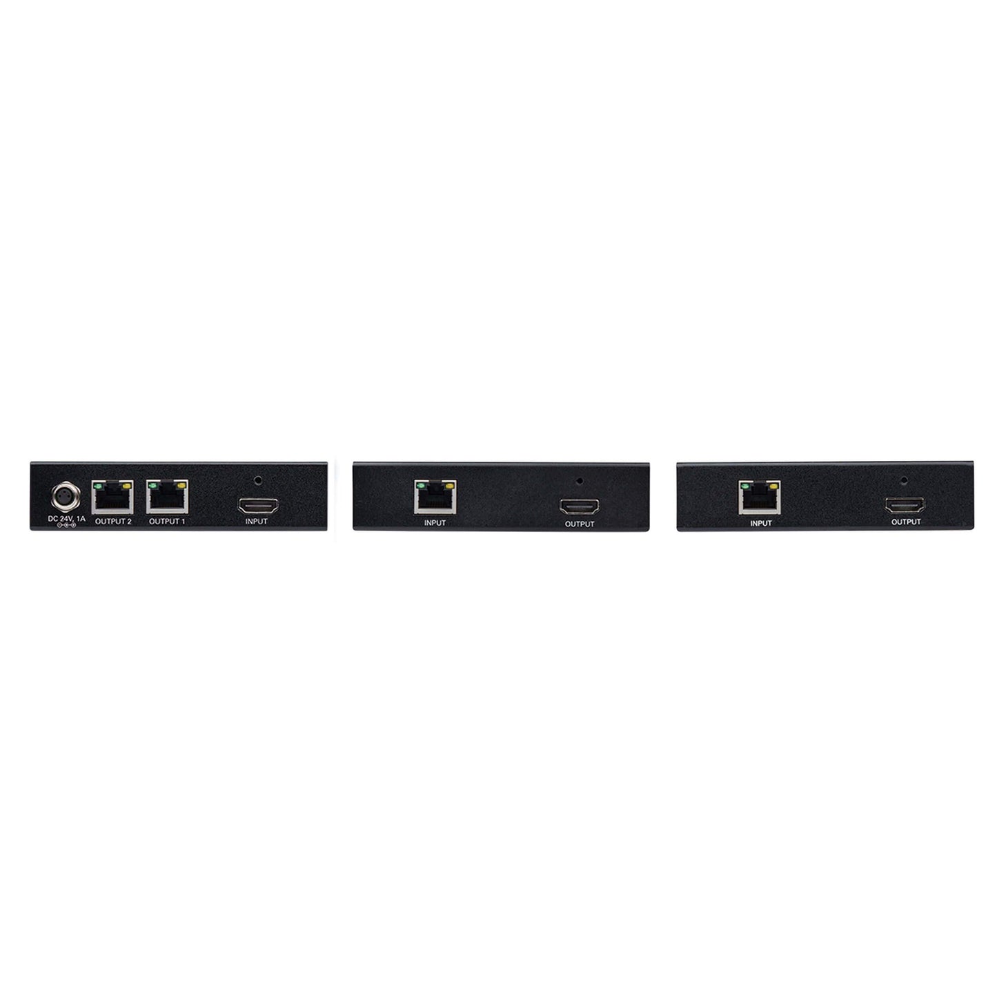 HDMI Over Cat6 Extender Splitter Kit W/ Poc 2-Port 4K, 4: TAA