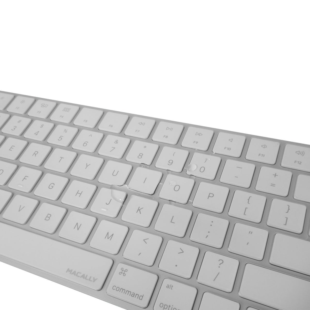 Macally Keyboard Cover Skin for Apple Wireless Magic Keyboard Ultra Thin Clear Soft TPU Type Dust Proof Protector