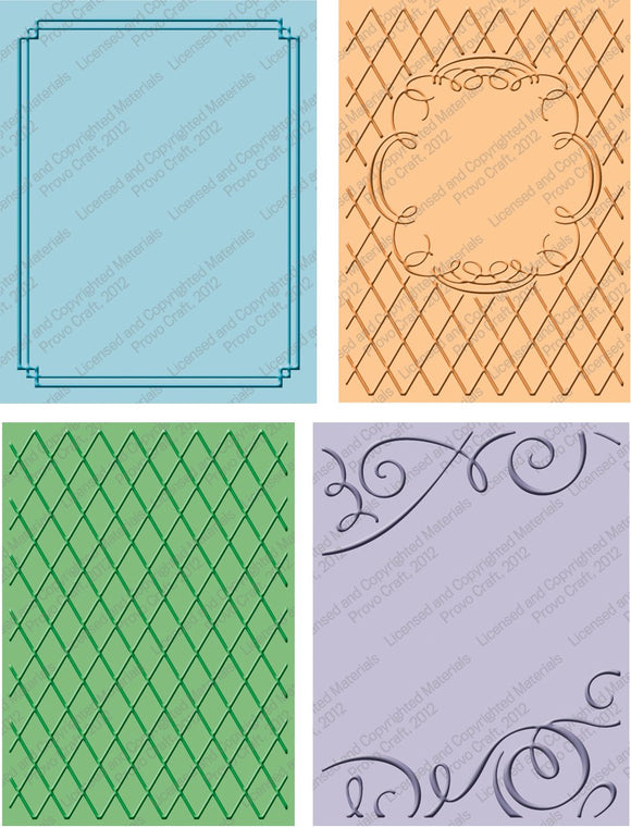 Cuttlebug 2001265 Wedding Set, 4-Piece