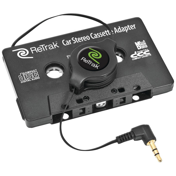 Retractable Car Stereo Cassette Adapter