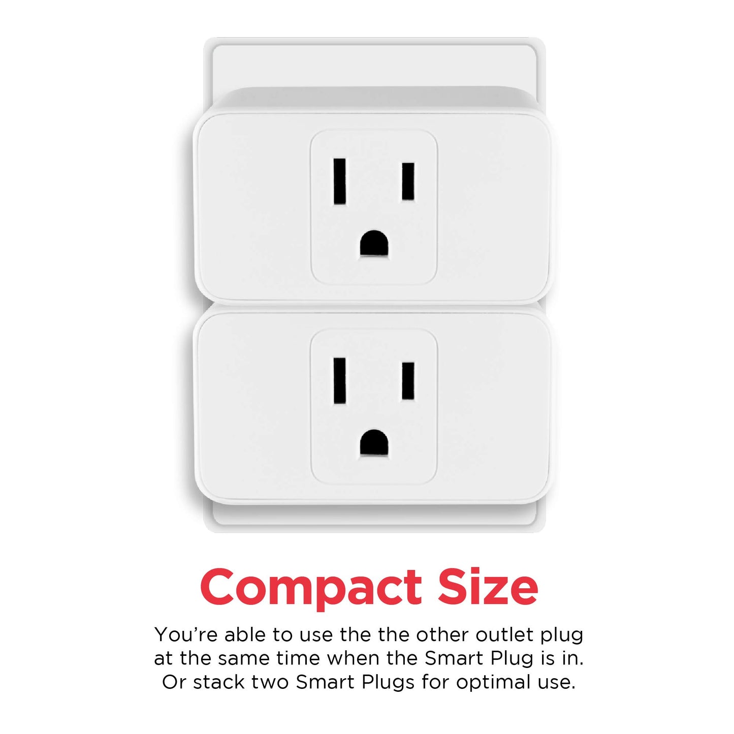 Ematic 2-Pack WiFi Smart Plug