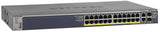 NETGEAR ProSAFE M4100-26-POE + 24-Port Fast Ethernet Managed Switch (FSM7226P-100NES)