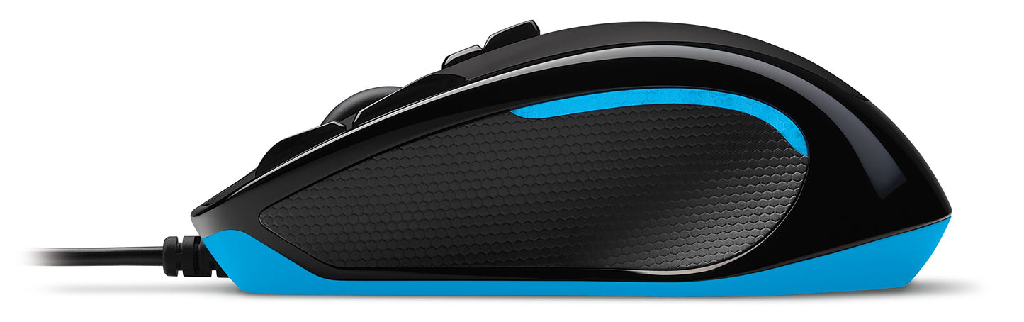 Logitech G300s Optical Ambidextrous  Gaming Mouse - 9 Programmable Buttons, Onboard Memory