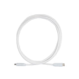 StarTech.com USB C to USB C Cable - 6 ft / 2m - 5A PD - M/M - White - USB 2.0 - USB-IF Certified - USB Type C Cable - USB C Charging Cable (USB2C5C2MW)