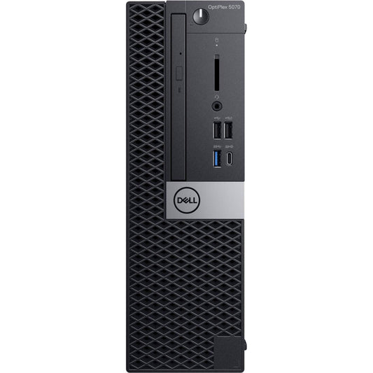 Dell OptiPlex 5070 Desktop Computer - Intel Core i7-9700 - 8GB RAM - 500GB HDD - Small Form Factor