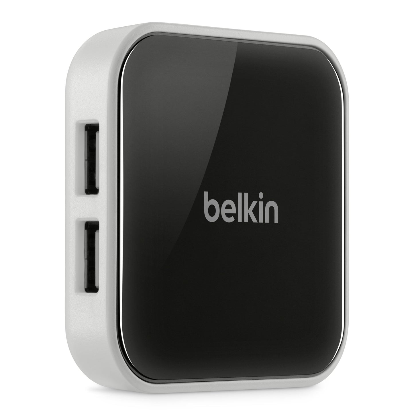 Belkin Powered Desktop USB Hub (7-Port), Black and White