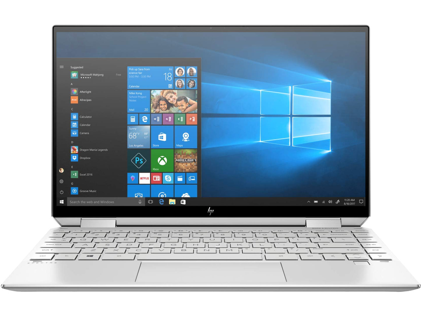 HP Spectre X360 13" Touchscreen Laptop (Intel Core i5-1035G4, 8GB, 256GB SSD, Win 10 Home) 13-aw0020ca