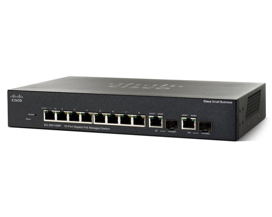 SG300-10MPP 10-port Gigabit Ma