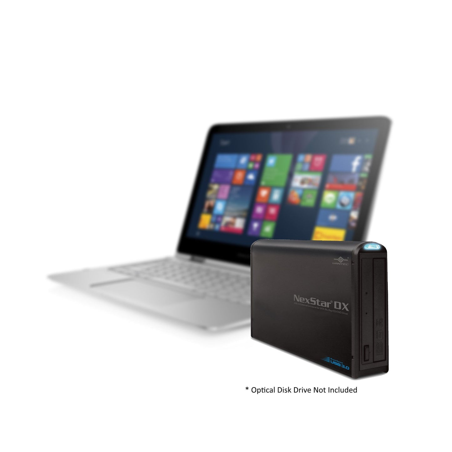 NexStar DX USB 3.0 External Enclosure for SATA Blu-Ray/CD/DVD Drive