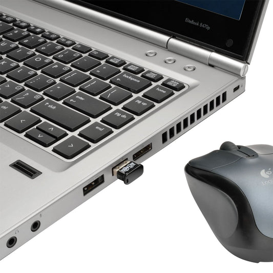Tripp Lite Mini Bluetooth USB Adapter 4.0 (Class 1), upto 164ft Range, 7 Devices (U261-001-BT4)