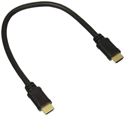 Rocstor Premium 1 Ft 4K High Speed HDMI to HDMI M/Cable - Ultra HD HDMI 2.0 Supports 4K x 2K At 60Hz with Resolutions Up to 3840x2160p and 18Gbps Bandwidth - HDMI 2.0 to HDMI 2.0 Male/- HDMI 2.0 for HDTV, DVD Player, Stereo Receiver, Digital Signage Proje