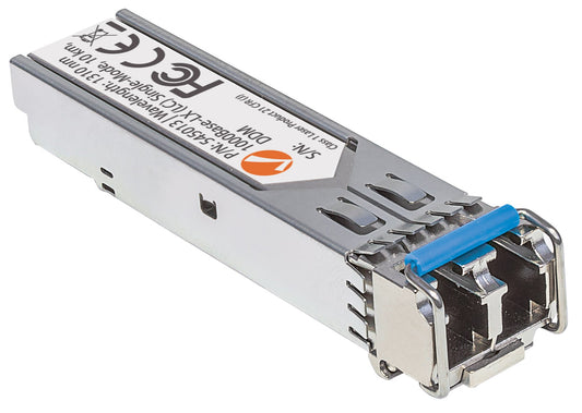 Intellinet Gigabit Fiber Sfp+ Optical Transceiver Module, 1000Base-Lx (Lc) Port,