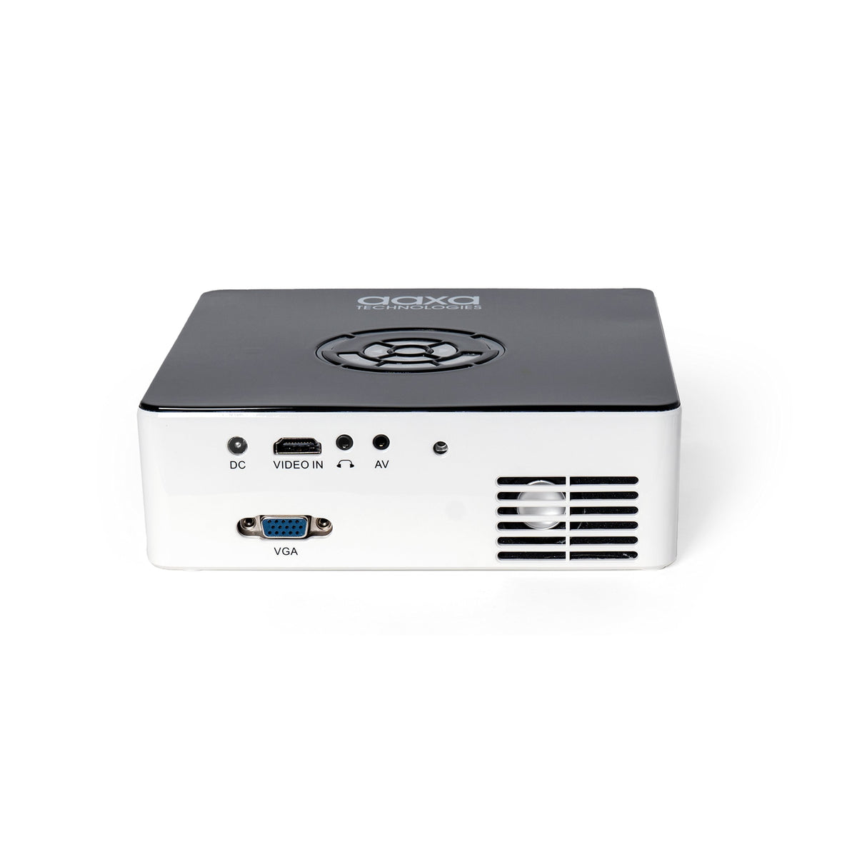 AAXA M6 Full HD Micro LED Projector with Built-in Battery - Native 1920 x 1080p FHD Resolution, 1200 Lumens, 30,000 Hour LEDs, Onboard Media Player, Business/Home Theater Use