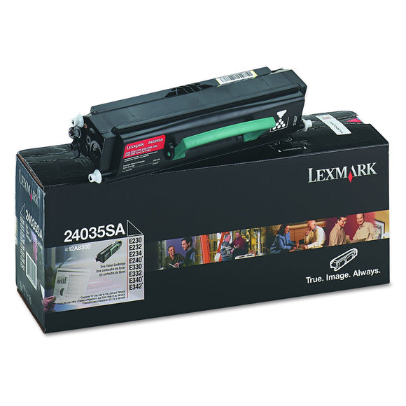 Lexmark Black Toner Cartridge -Black -Laser -2500 Page -1 Each