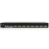 StarTech.com 8-Port KVM Module for Rack-Mount LCD Consoles with Additional PS/2 and VGA Console (CAB831HD)