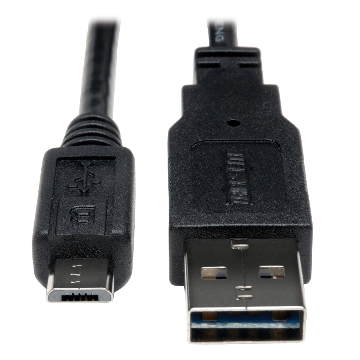 Universal Reversible USB 2.0 Hi-Speed Cable (Reversible a to 5pin Micro B M/M)