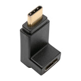 Tripp Lite USB C to Type C Adapter Converter Right Angle M/F 10Gbps 3A (U420-000-F-UD)