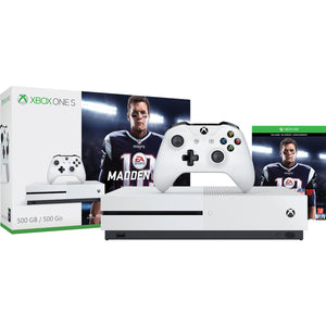 Xbox One S 500GB Console - Madden NFL 18 Bundle [Discontinued]